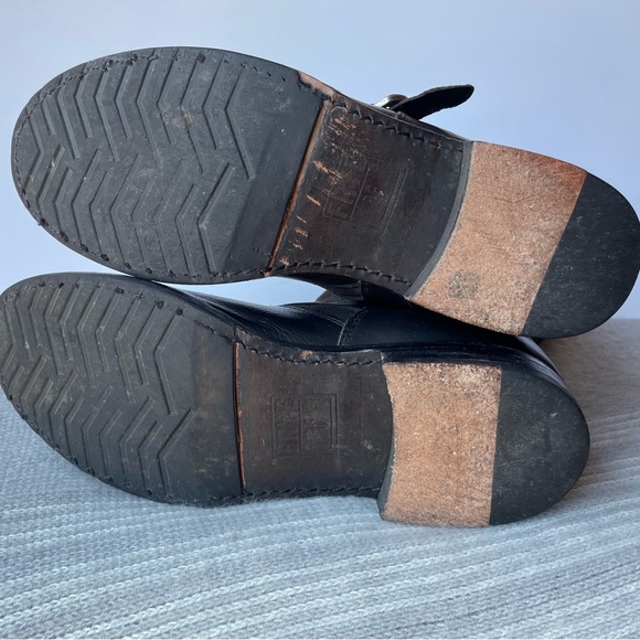 Leather & Suede Frye Veronica boots - Picture 5 of 5